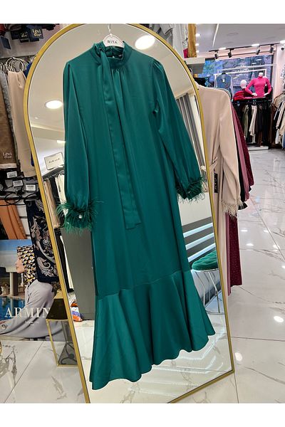 Rita Satin New Season Modest Dress