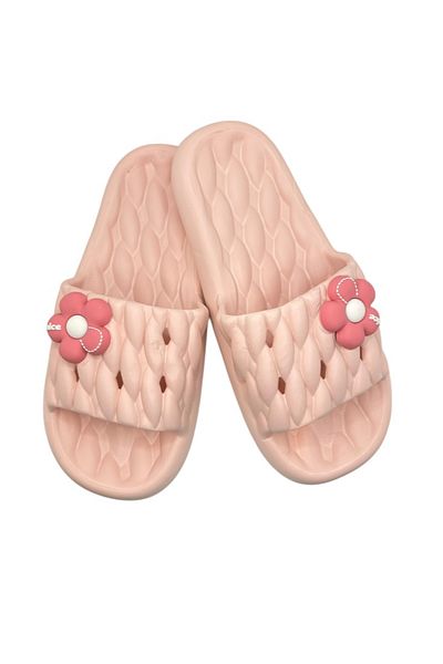 TECOS Women's Beach or Pool Slippers, ®, Size 38-39, Pink, 25 Centimeters, Ultra Soft