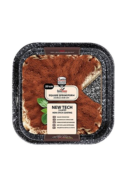 Blaumann Square baking tray, removable base, size 23.8X23.8X8 cm, 2 layers, ceramic coating