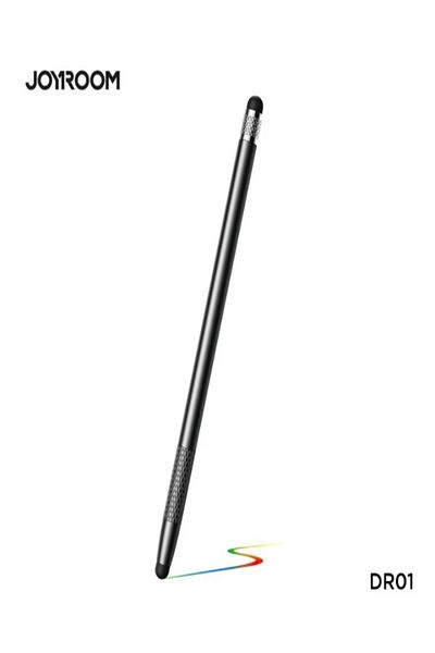 Joyroom Passive Capacitive Soft Touch Stylus pens for touch screens Pen For iPad & iPhones Black