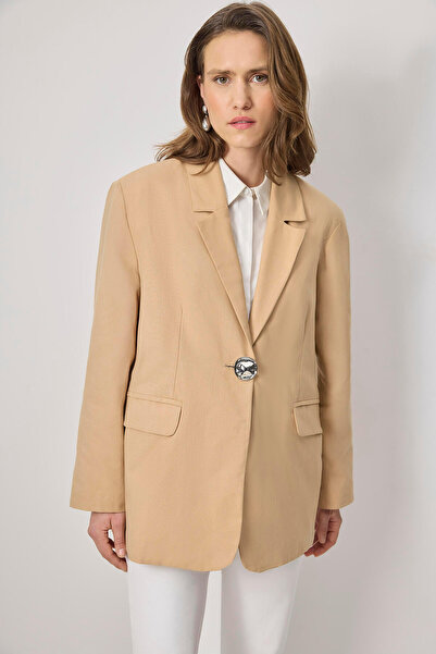 Touché Privé Metal Düğmeli Blazer Ceket