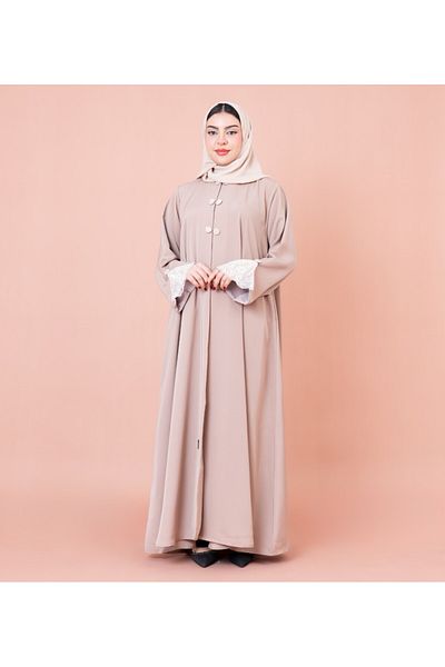 IKKXA Formal Lace Details Abaya