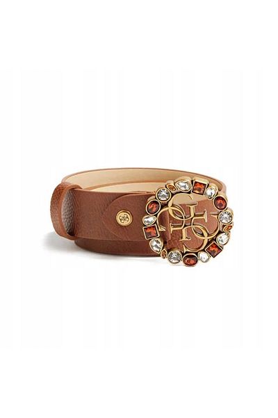 Guess ADJUSTABLE PANT BELT women's belt brown