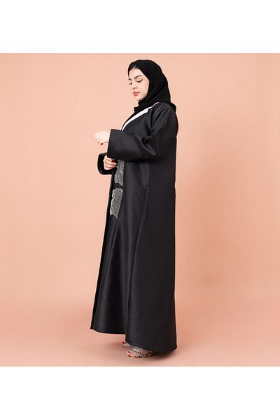 IKKXA Blazer Embroidered Abaya