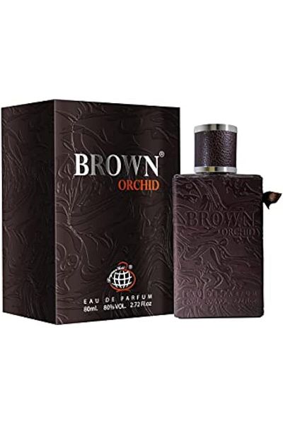 Fragrance World براون أوركيد - أو دو بارفان - من عالم العطور - عطر للجنسين، 80 مل