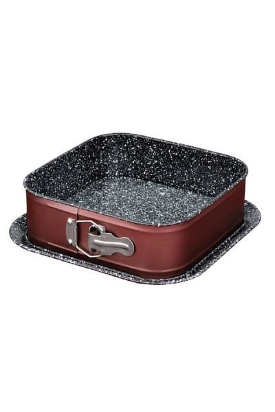 Blaumann Square baking tray, removable base, size 23.8X23.8X8 cm, 2 layers, ceramic coating