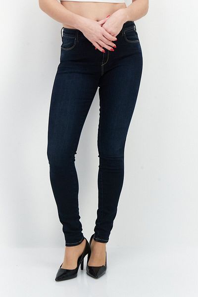 Replay Women Super Skinny Fit Wash Stretchable Denim, Dark Indigo