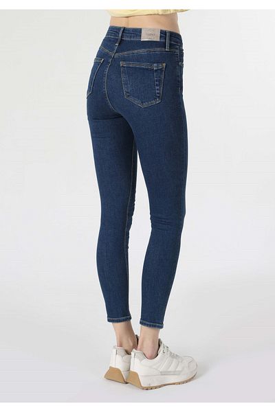 Colin's Skinny Fit Mid Waist Skinny Leg Women's Denim Jean Trousers