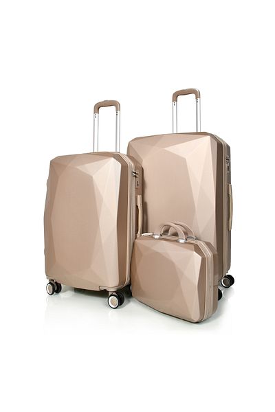 MORANO Morano 4-Piece Luggage Set Durable and Lightweight Spinner Wheeled Suitcase with Numbered Security Lock