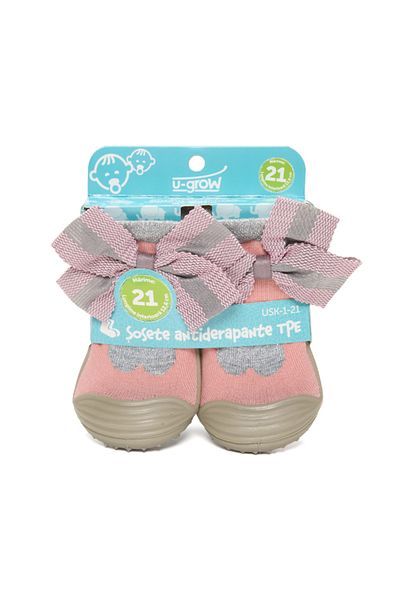 U-Grow TPR Anti-Slip Socks 21/12.6cm USK-1-21