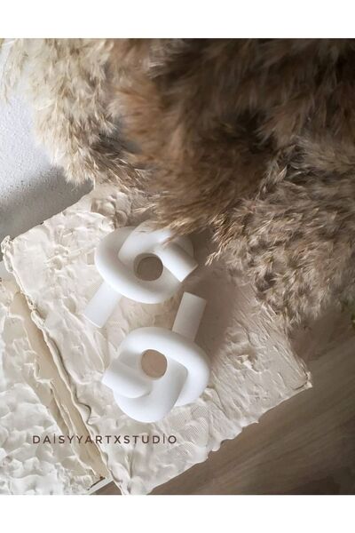 Daisyyartxstudio Düğüm Mumluk (2 Adet)