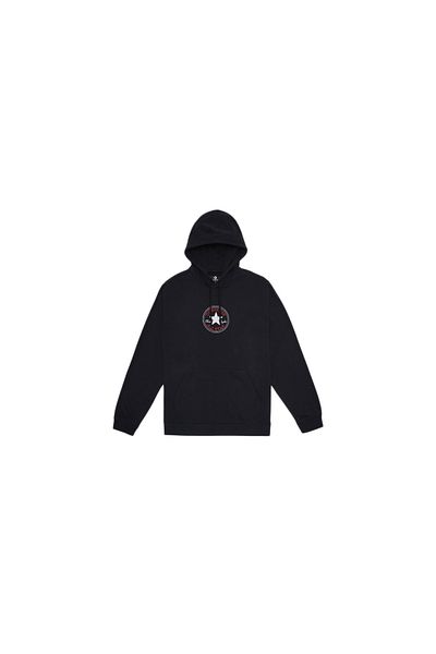 converse Hanorac unisex StandardFitCenterFrontChuckPatchCoreEMBPOHoodie Negru