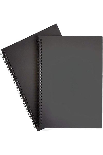 KESKİN COLOR 60 Sheets A6 Black Notebook 10.5X15 cm 120Gr