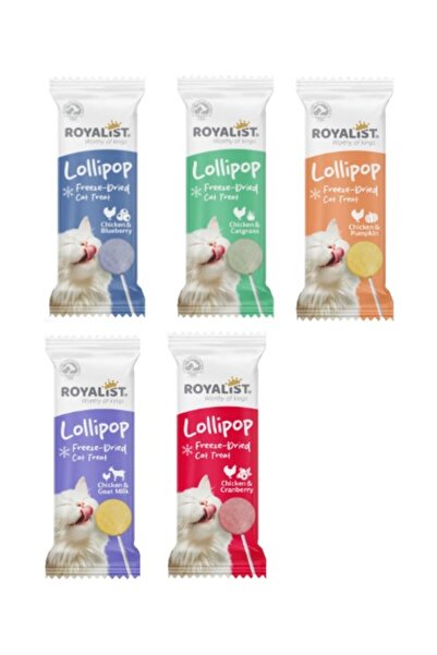Gimcat Royalist "Kedi Lolipopu 5'Li Set