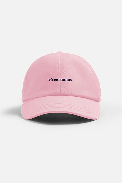 voce studios Powder Pink Gabardine Hat
