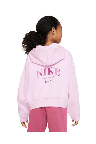 Nike Hanorac roz G NSW TREND FLC FZ HOODIE pentru fete