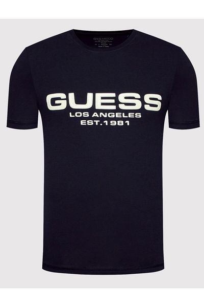 Guess BERTIL CN SS TEE men's t-shirt black