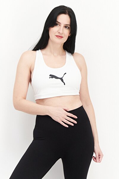 Puma Women Non Padded Sportswear Training Bra, White