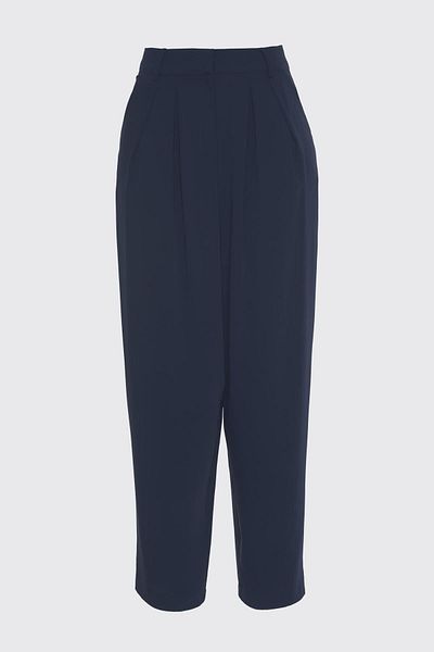Zühre Παντελόνι Φαρδύ Navy Blue P-0187K