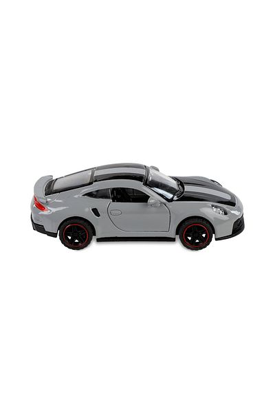 PopŞeker 1:43 Scale Metal Let the Race Begin Pull and Drop Sports Car!