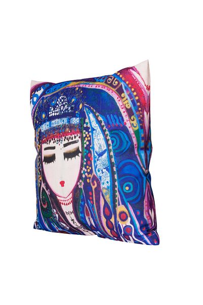Biggdesign Blue Water Pillow