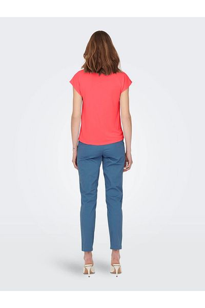 ONLY Onlfree Life S/S Mod V-Neck Top Jrs Noos γυναικείο μπλουζάκι 15287041