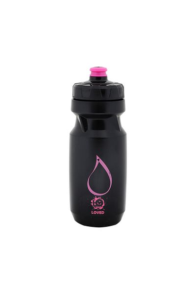 Biggdesign Moods Up Love Water Bottle 600 ml Black