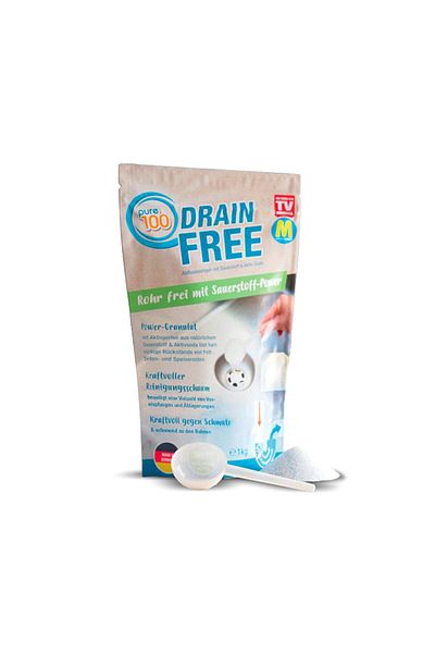 Mediashop Granule pentru desfundarea tevilor Pure100 1kg Drain Free