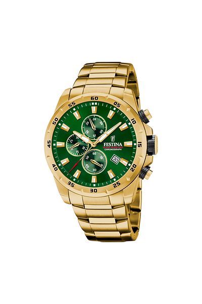 FESTİNA Festina Chrono Sport Herren Uhr Gold F20541/3