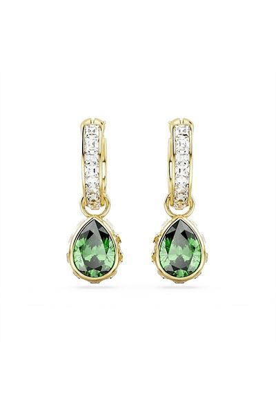 Swarovski Stilla Goldfarbene Ohrknöpfe 5662922