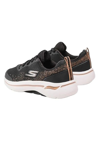 SKECHERS GO WALK ARCH FIT FLYING STARS women's sneakers, black