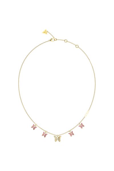 Guess Chrysalis Damen Kette Gold Jubn04101jwyglpt-u