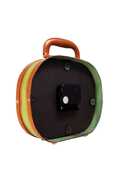 XOOM Suitcase Table Clock Green