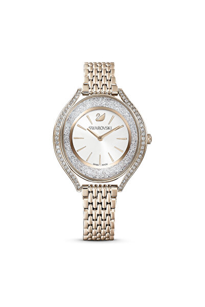 100de100Gübre Swarovski Crystalline damen Uhr Gold 5519456