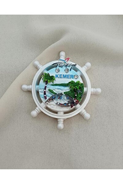 Hd Marketim Magnet Dümen Mıknatıslı Buzdolabı Süsü Nazar Göz Boncukllu Palmiy...