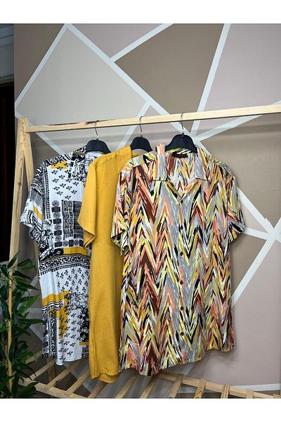 MFZ Giyim 3 Pack Viscose Shirts
