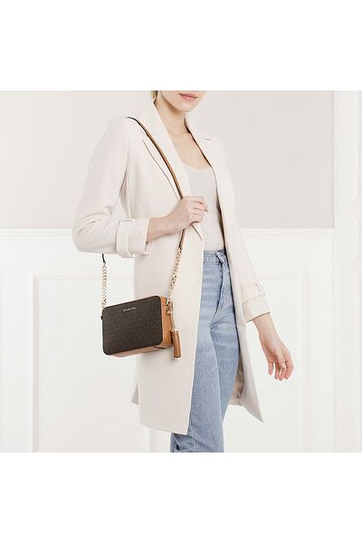 Michael Kors Jet Set Umhängetasche Braun 32f8gf5m2b-200