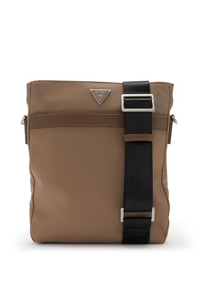 Guess Roma Herren Umhängetasche Braun Hmrony-p4299-san