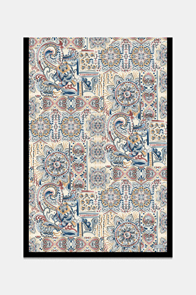 Vakko ANTRASİT ETNİK DESENLİ ŞAL