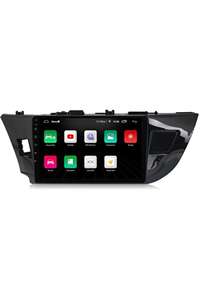 For-X Toyota COROLLA(2014-2016)-10.1'ANDROİD-4GB-64-ÖN Kamera Dvr-Car Play-Mikrofon-Wifi-Bt-Hd Kamer