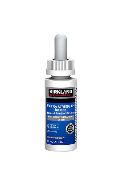 Kirkland Signature Soluție, Kirkland Signature, Minoxidil 5%, Tratament pentru căderea părului, 60 ml