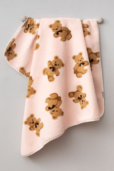 Bebitof Plush Baby Blanket 90 x 100 cm