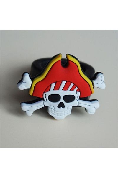 Skygo Children's Compatible Plastic Pirate Ring with Red Color Hat
