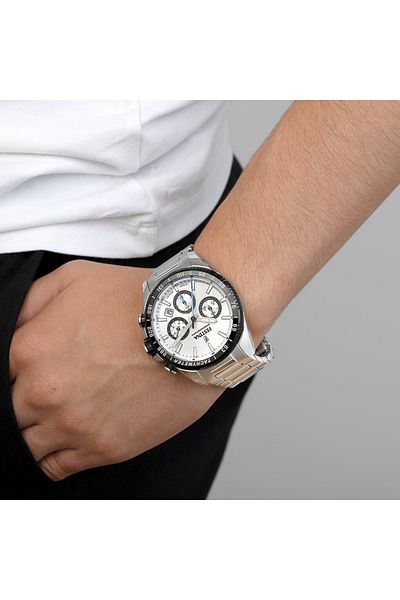 FESTİNA Festina Timeless Chrono Herren Uhr Silber F20560/1