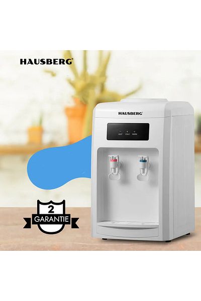 Hausberg Dozator Apa Hb-6026ab, Incalzire 550 W, Racire 80 W, Indicatoare Led, Termostat, Alb