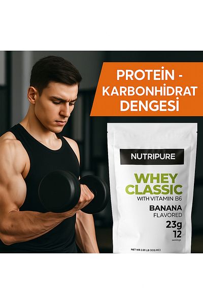 Nutripure Doypack Whey Classic 480 g - Banana