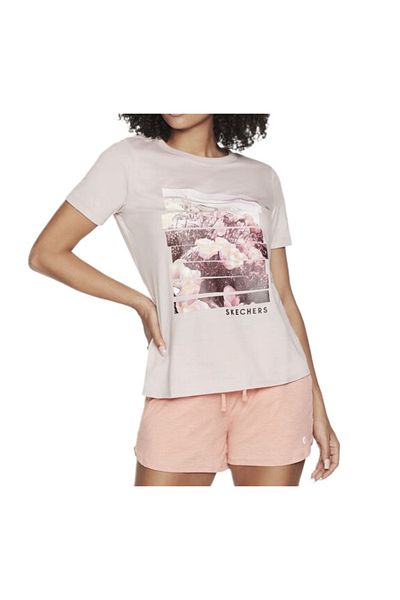 SKECHERS DREAMY ESCA women's t-shirt pink
