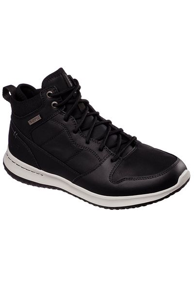 SKECHERS SKECHERS DELSON - SELECTO Men's Half-Boots Black