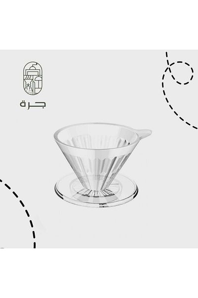 Jarrah Timemore Crystal Eye Coffee Dripper Black from Jar