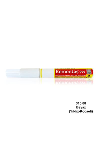 Kementaş 315 08 White (STAR-KOCAELI) Touch Up Pen Full Coverage Touch Up Pens